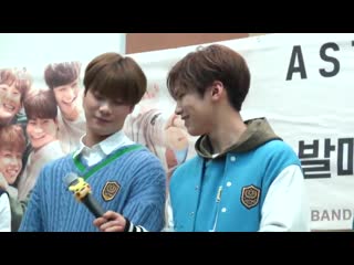 The way minhyuk casually offered his sleeve to binnie so he can wipe his eyes on it made me go