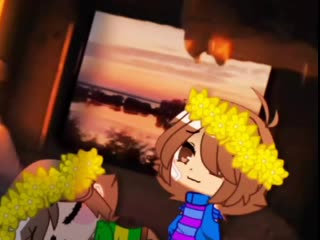 🔪chara and frisk💫