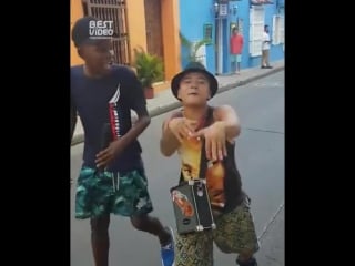 Colombian porn freestyle rap on the streets