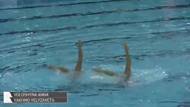 Виступ українських синхроністок