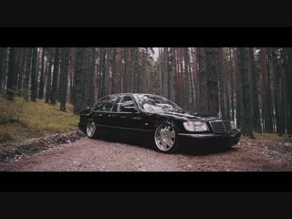 Vip bagged s klasse w140 ¦ layin in the forest