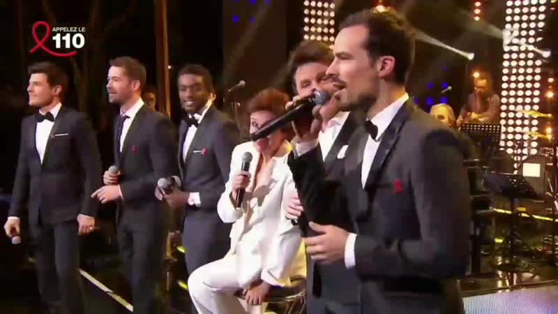 Forever gentlemen et roselyne bachelot la belle vie (sidaction 2014)