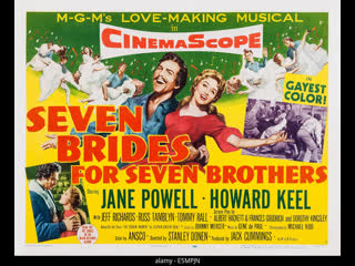 Seven brides for seven brothers (1954) 1080p jane powell, howard keel, russ tamblyn