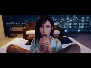 Tifa lockhart handjob; masturbation; oral sex; minet; blowjob; deepthroat; cumshot; orgasm 3d sex porno hentai [final fantasy]