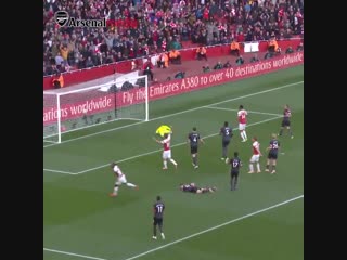 All of alexandre lacazette's goals this season in under 60 seconds