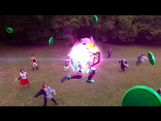 Kamen rider ex aid cameo in ghost's summer movie (english subbed)