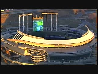 We sent our helicopter out to get aerials of arrowhead stadium and on its way there it not