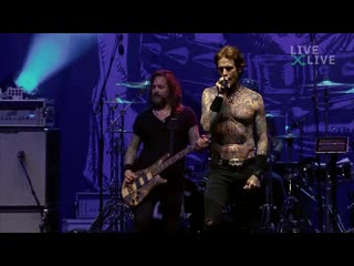 Buckcherry live at river's edge park, somerset, wi, usa