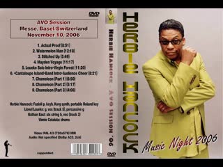 Herbie hancock avo session music night lionel loueke, nathan east, vinnie colaiuta 2006