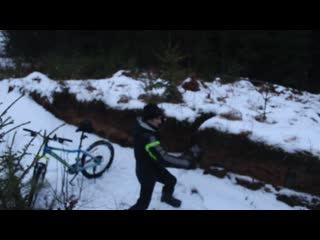 Workout in the woods with nunchucks 02 02 2020