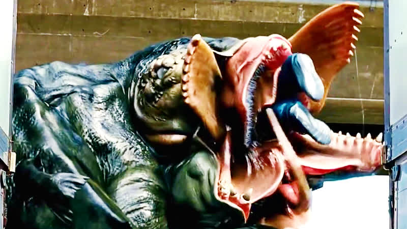 Монстр мутант из канализации открывает охоту на людей! (пересказ фильма "хозяин")