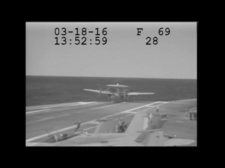 Arresting cable snaps !! 2016 uss eisenhower e 2 landing