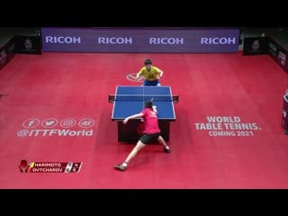 Tomokazu harimoto vs dimitrij ovtcharov | hungarian open 2020 | 1/2