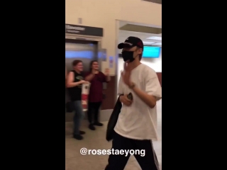 [180725] monsta x fancam @ hartsfield jackson airport