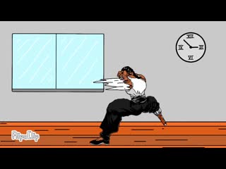 Тренирои ретсу кайо в боксёрском