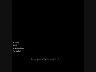 When you ko ness with the kazuhira miller spirit equipped