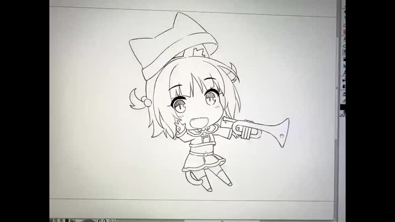 New year's animation sayori /azuki/ nekopara a