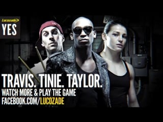 Travis barker, tinie tempah and katie taylor the wild ones