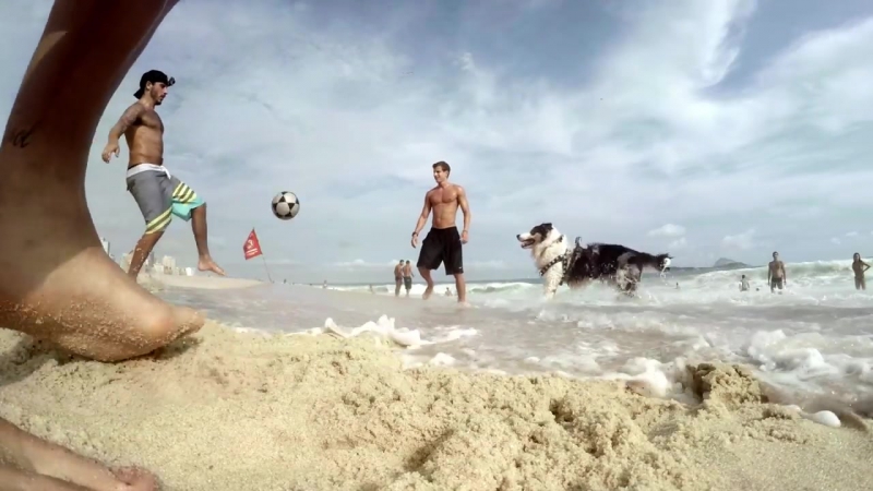 Gabigol porn video – Gopro uhd dog plays ball with brazilian footballer gabigol