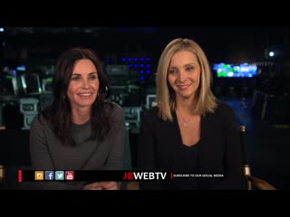 Courtney cox and lisa kudrow a friends reunion for a good cause
