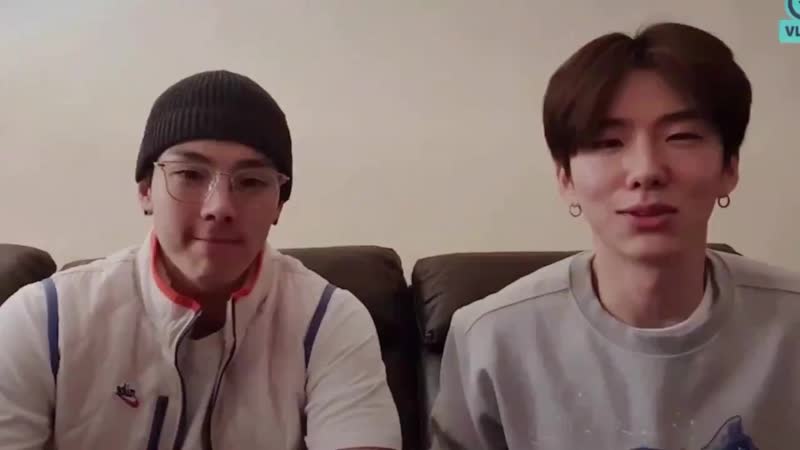Happy new year from shownu and kihyun mp4