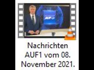 Nachrichten auf1 vom 08 november 2021