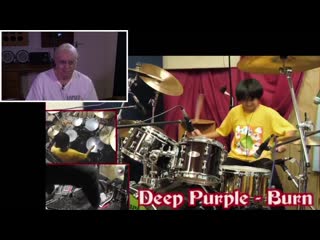 Ian paice deep purple yoyoka burn reaction