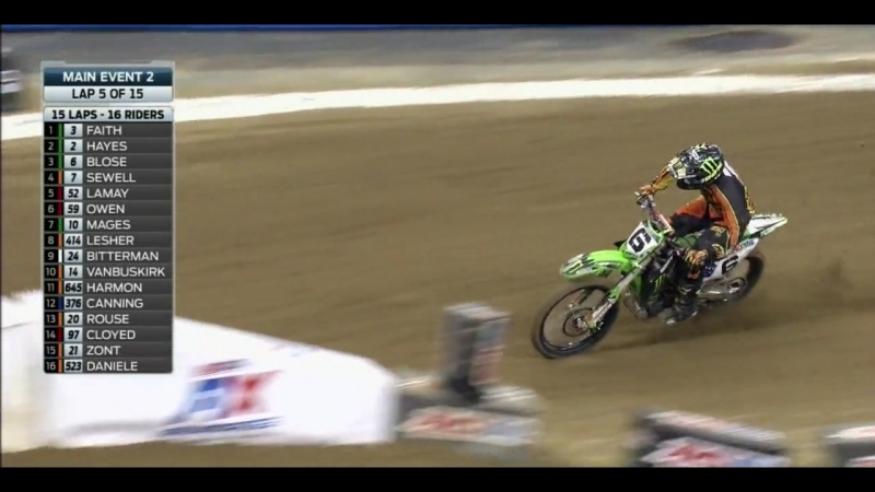 2016 ama arenacross rd 11 omaha