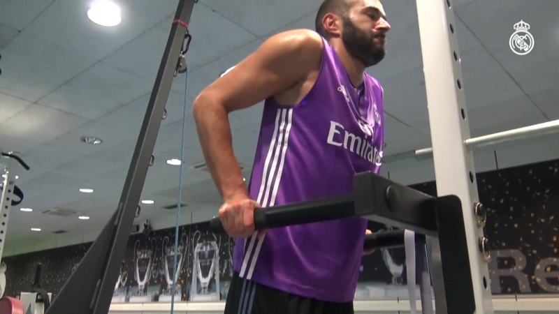 Тренироа карима бензема 19 08 16