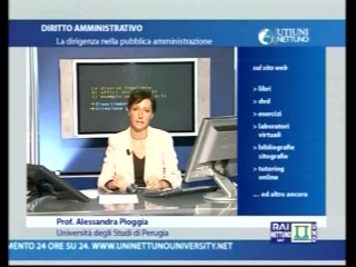 Uninettuno diritto amministrativo lez 27 la dirigenza nella pubblica amministrazione