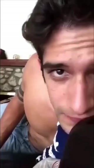 ☀ fag ☾ tyler posey showing his cock