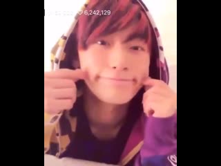 Sani showing off his dimples