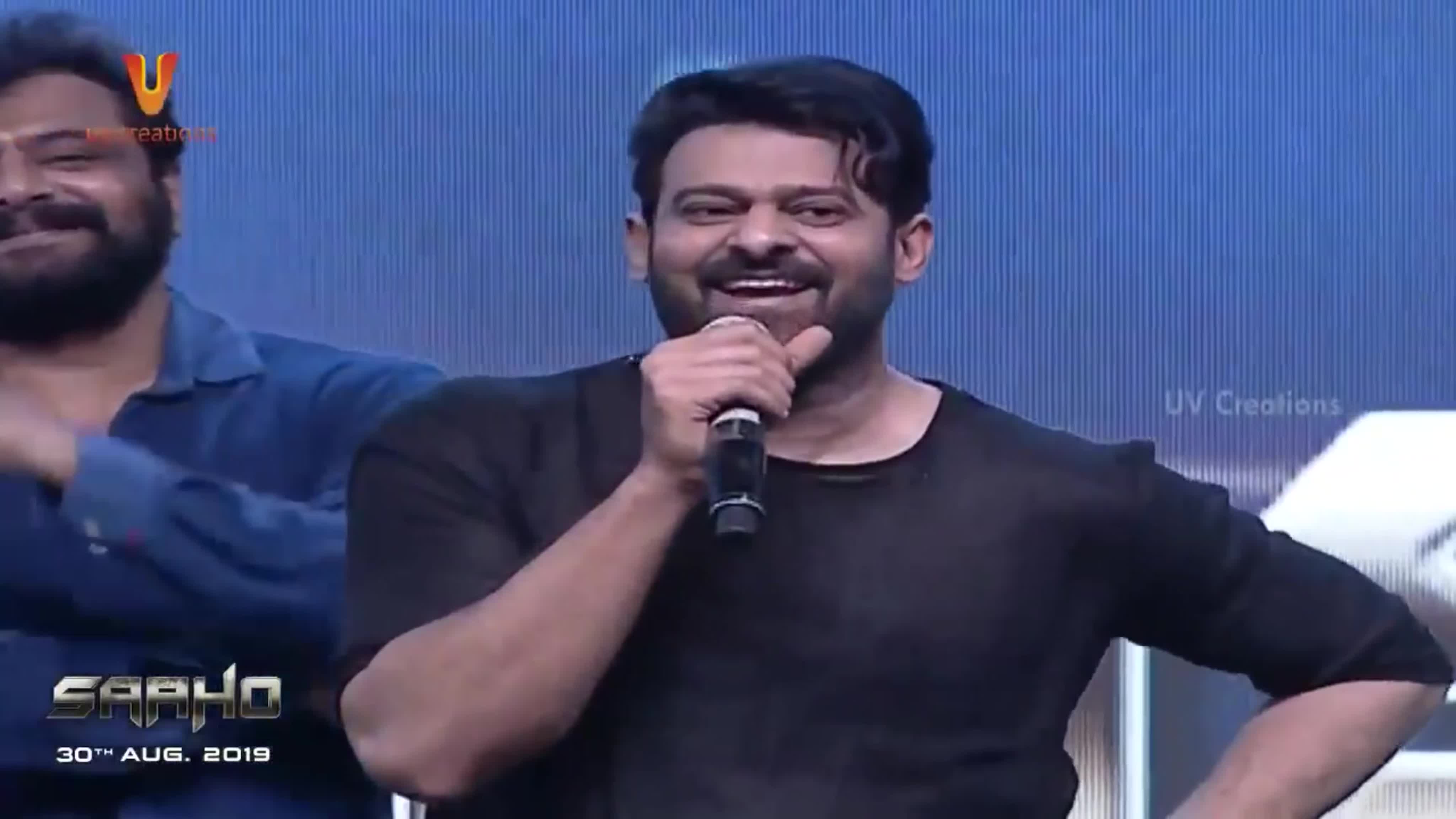Prabhas love you darlings