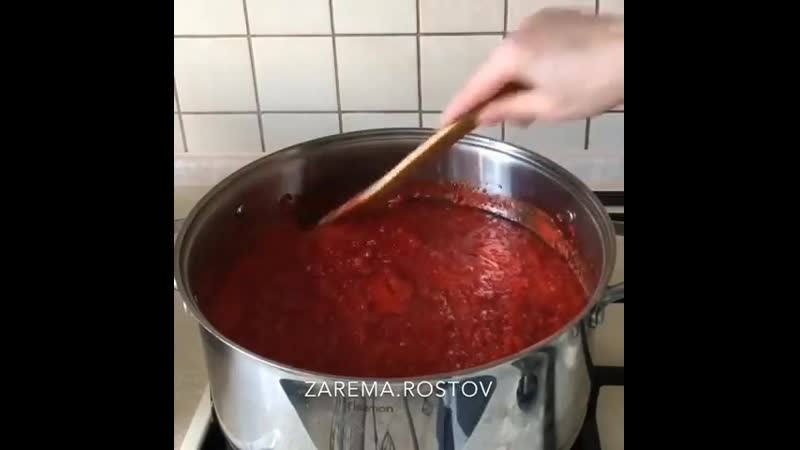 Заготои домашний кетчуп