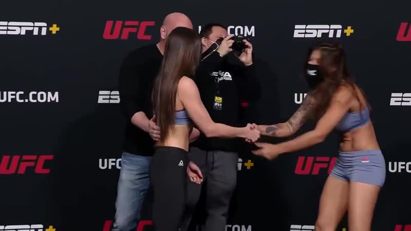 Montana de la rosa vs mayra bueno silva weighin