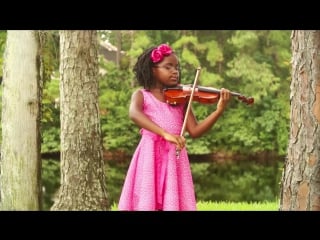 Amazing 6 year old violinist plays let it go from disneys frozen