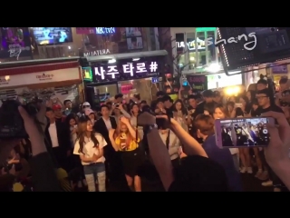 [fancam] exid @ 160601 kbs2 guerilla date