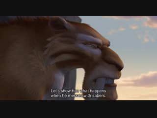 Let's show him what happens when he messes with sabers