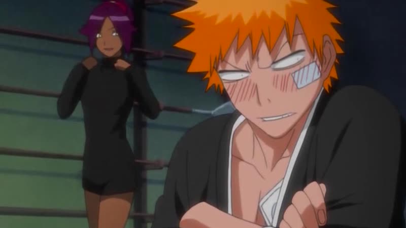 Йоруичи показывает истинный облик ичиго