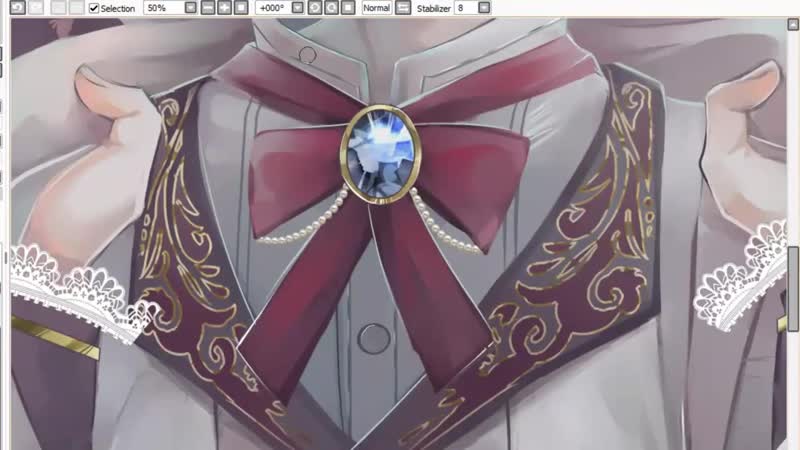 Sai csp speedpainting (using parblo a640) under the shade