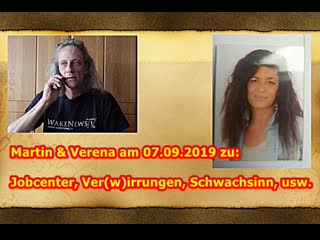 Martin & verena am 07 09 2019 zu jobcenter, ver(w)irrungen, schwachsinn, usw