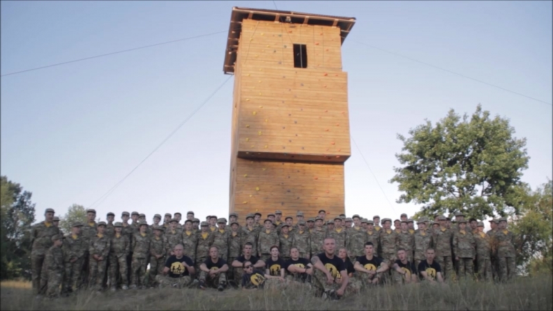 Учасники військово патріотичного табору «азовець» запрошують на відкриття центру національно патріотичного виховання молоді