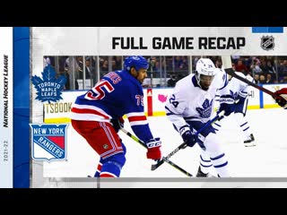 Recap tor @ nyr jan 19, 2022