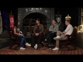 Wowgirl entrevista toby kebbell, daniel wu e rob kazinsky warcraft