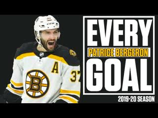 Every patrice bergeron goal from the 2019 20 far