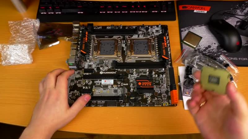 Двух процессорный китайский монстр пк #1