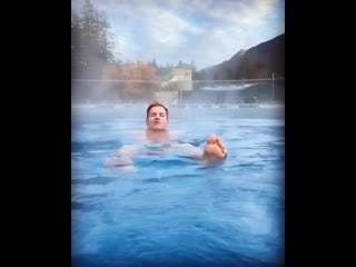 Dieter bohlen instagram 08 10 2019 aqua dome tirol therme längenfeld