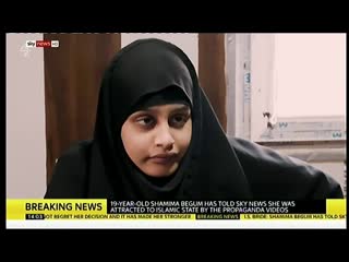 Feb 2019 isis wife shamima begum might return to uk