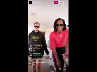 Instagram live мелиссы