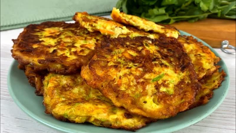 Мама научила!царский завтрак из дешевых продуктов за 10 минут кабачковые оладьи на завтрак и перекус